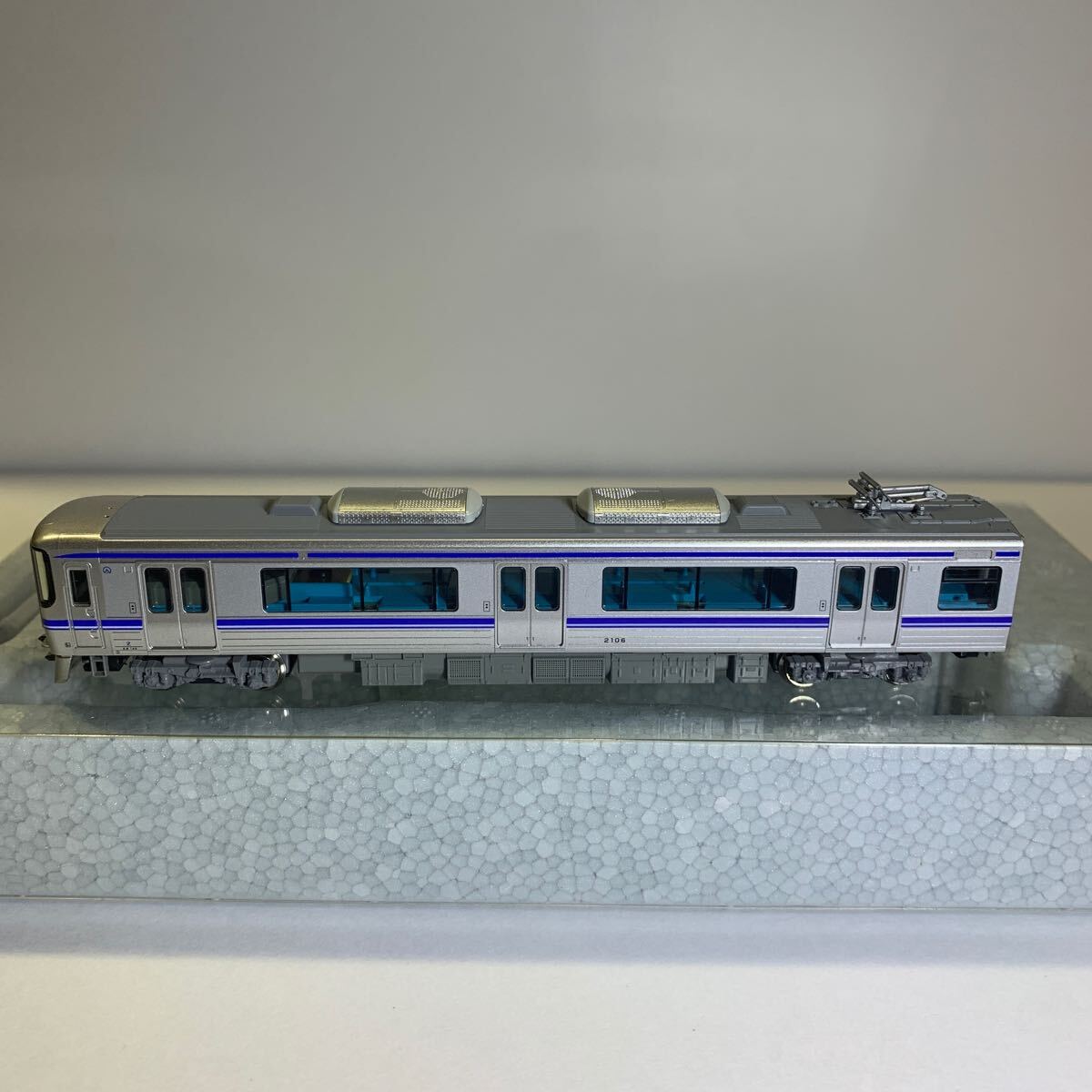 KATO Kato Aichi . shape railroad 2000 series blue obi 2 both set 10-1168 N gauge blue obi 