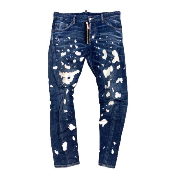 D-Square2 ディースクエア Sexy Twist Bleach Splash Cool Guy Jeans ジーンズ デニム パンツ サイズ 48 メンズ 紳士服 管理RY22003871_画像1