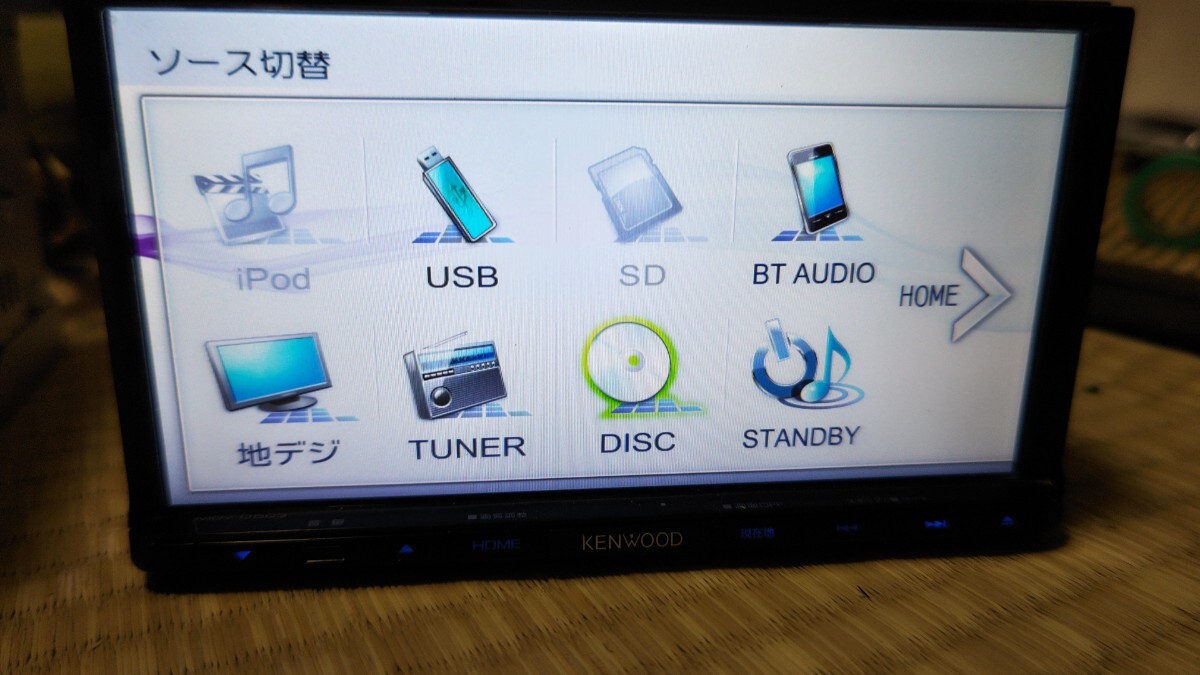 ☆KENWOOD ケンウッド カーナビ MDV-D503 地図更新済み(最終ver.)オービスデータ(最終ver.) 2017年製 フルセグ DVD SD録音 Bluetooth_画像9