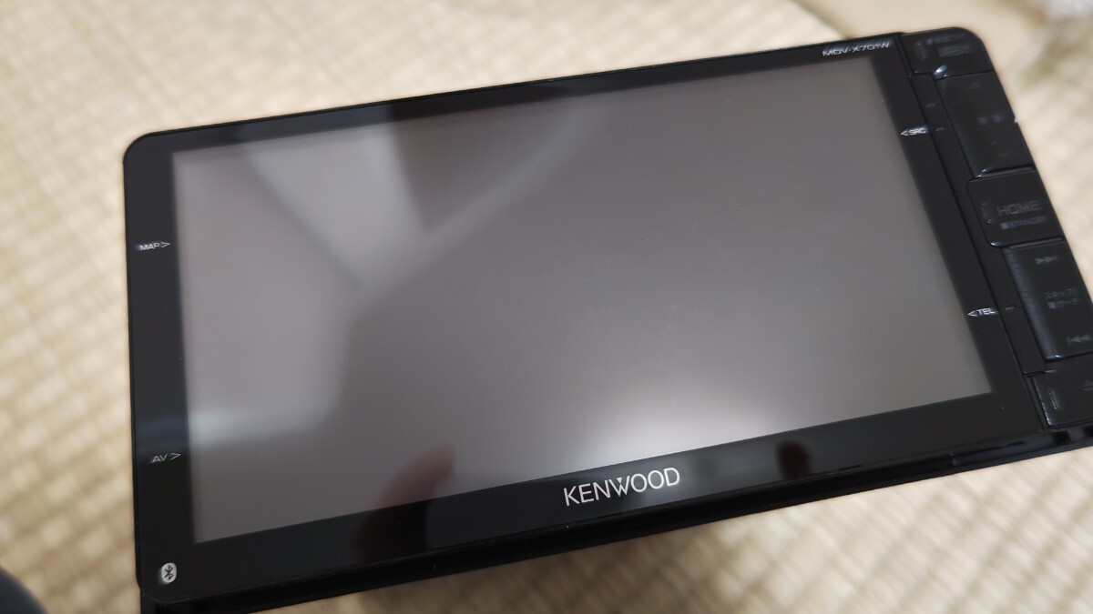 ☆KENWOOD ケンウッド カーナビ MDV-X701W 地図更新済み(最終ver.)開通予定情報(最終ver.) 2015年製 フルセグ Bluetooth _画像4