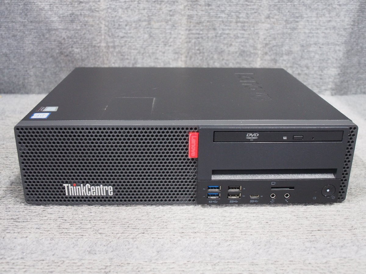 lenovo ThinkCentre M720s 10ST-S0SX00 Core i3-8100 3.6GHz 4GB DVD-RW ジャンク A59816_画像1
