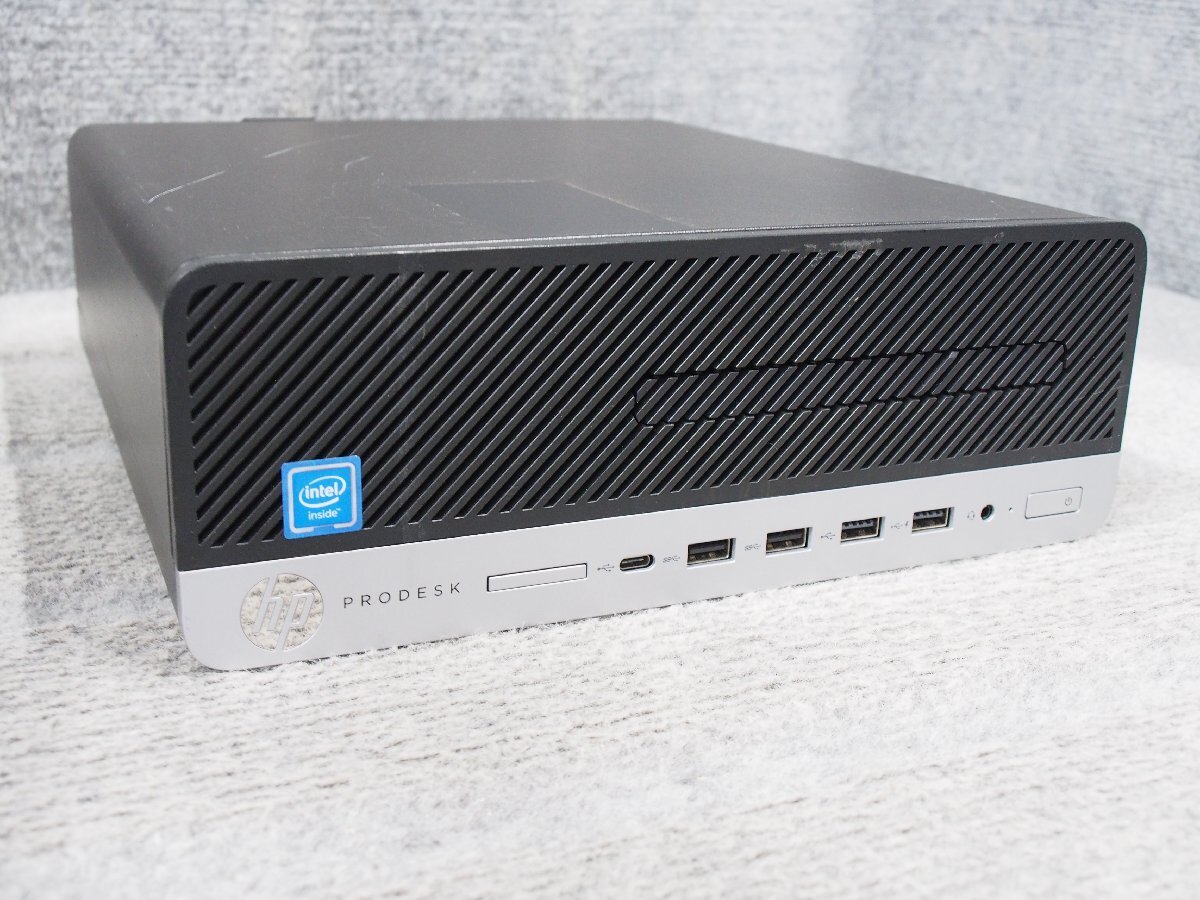 HP ProDesk 600 G3 SFF Celeron G3930 2.9GHz 4GB DVDスーパーマルチ ジャンク A59655_画像1