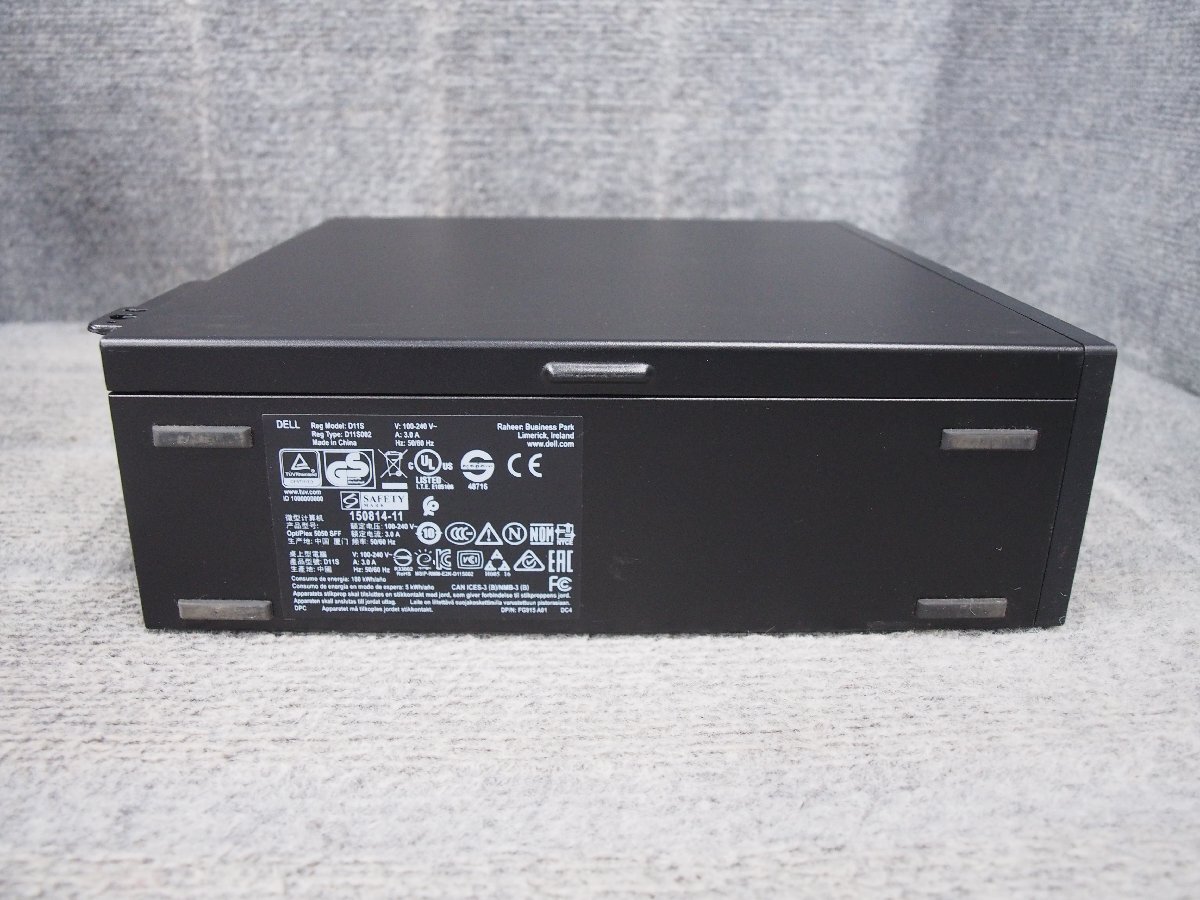 DELL OptiPlex 5050 Core i3-7100 3.9GHz 4GB DVD-ROM ジャンク A59860_画像6