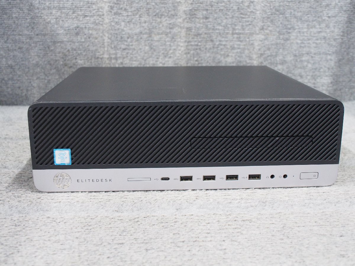 HP EliteDesk 800 G3 SFF Core i7-6700 3.4GHz 4GB DVDスーパーマルチ ジャンク A59923_画像1