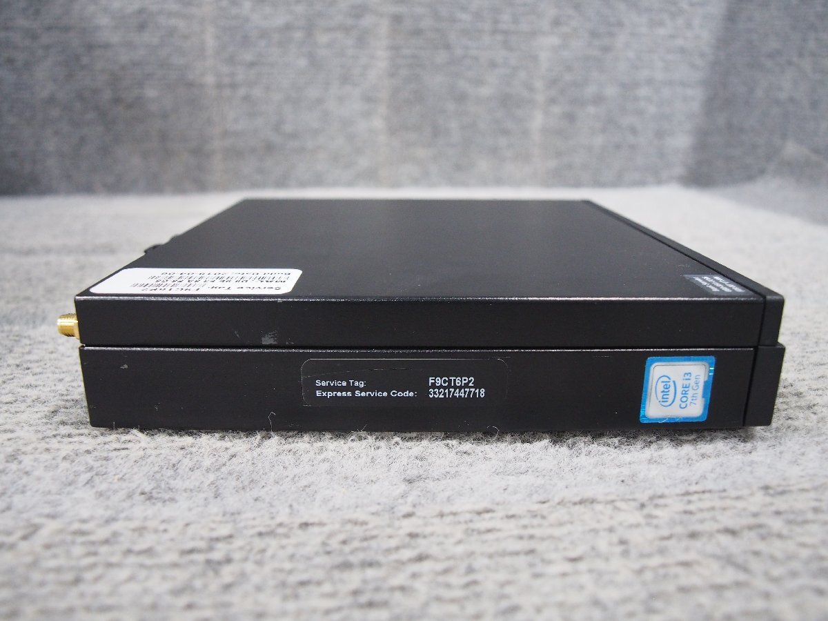 DELL OptiPlex 3050 Micro Core i3-7100T 3.4GHz 4GB ジャンク A59934の画像5