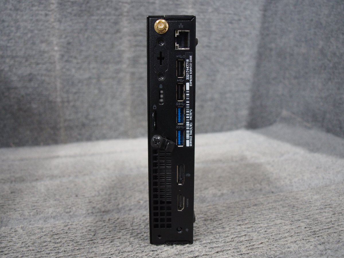 DELL OptiPlex 3050 Micro Core i3-7100T 3.4GHz 4GB ジャンク A59934の画像3