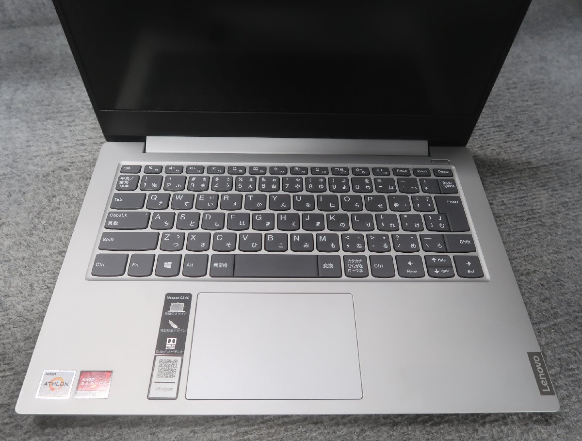 lenovo ideapad S340-14API 81NB0020JP AMD Athlon 300U 2.4GHz 4GB ノート ジャンク N77059_画像3