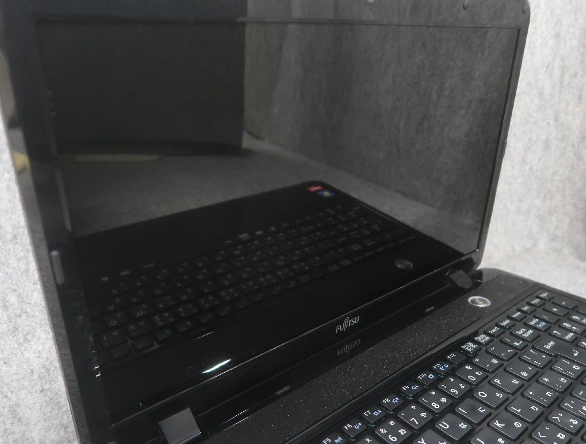 富士通 LIFEBOOK AH40/D E-350 1.6GHz 4GB DVDスーパーマルチ ノート ジャンク N77052_画像2