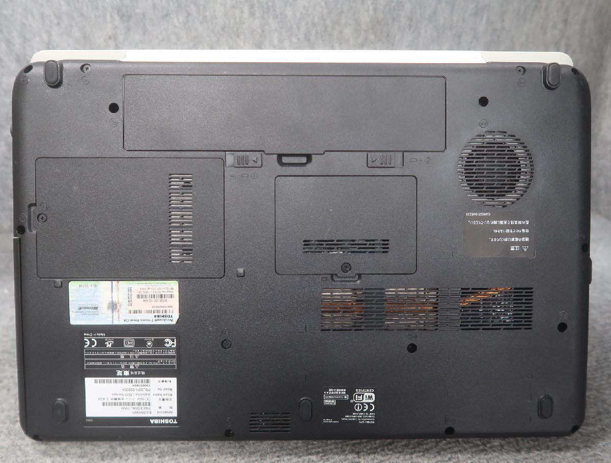 東芝 dynabook EX/55KWH Core2Duo P8700 2.53GHz 4GB DVDスーパーマルチ ノート ジャンク N77116_画像5