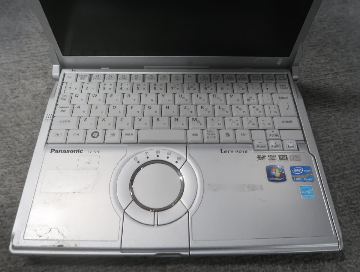 Panasonic CF-S10CWSDS Core i5-2520M 2.5GHz 4GB DVDスーパーマルチ ノート ジャンク N77580_画像3