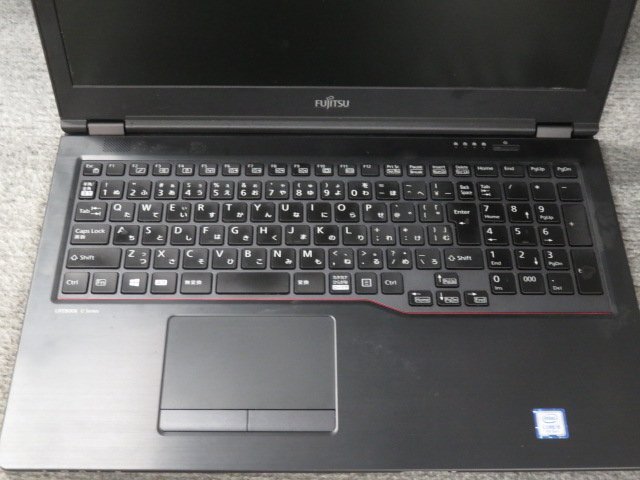 富士通 LIFEBOOK U758/S Core i5-7300U 2.6GHz 4GB ノート ジャンク N77413_画像3