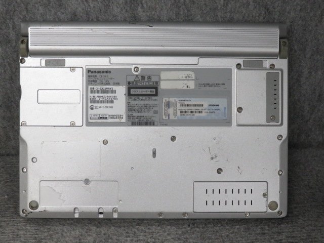 Panasonic CF-SX2JVRYS Core i5-3320M 2.6GHz 4GB DVDスーパーマルチ ノート ジャンク N77436の画像10