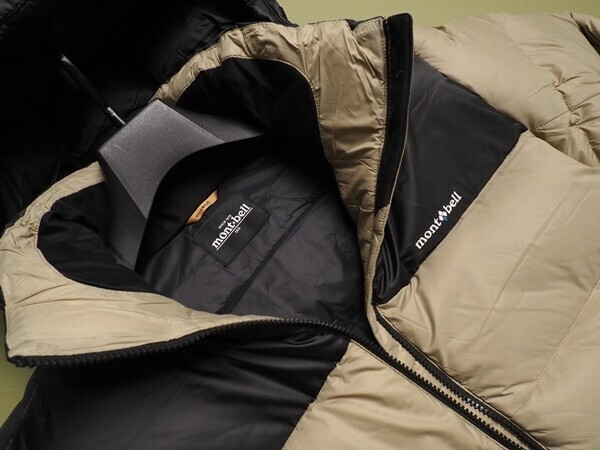 新品正規 mont-bell モンベル 撥水透湿 EXグースダウン Nambaker グースダウン コート メンズ105(XL)ベージュ(BEIGE) 直営店購入 WMDC261_画像5