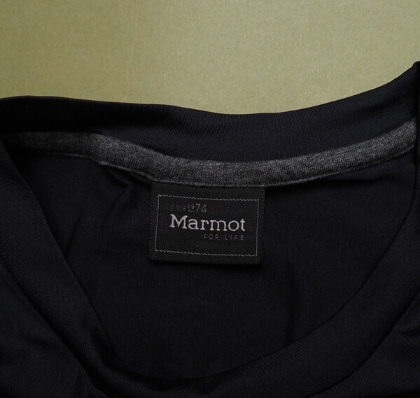 新品正規 Marmot マーモット 海外限定 19 Resto ストレッチ 半袖 Tシャツ95(M)チャコールグレー(CG) 直営店購入 TSM9901_画像4