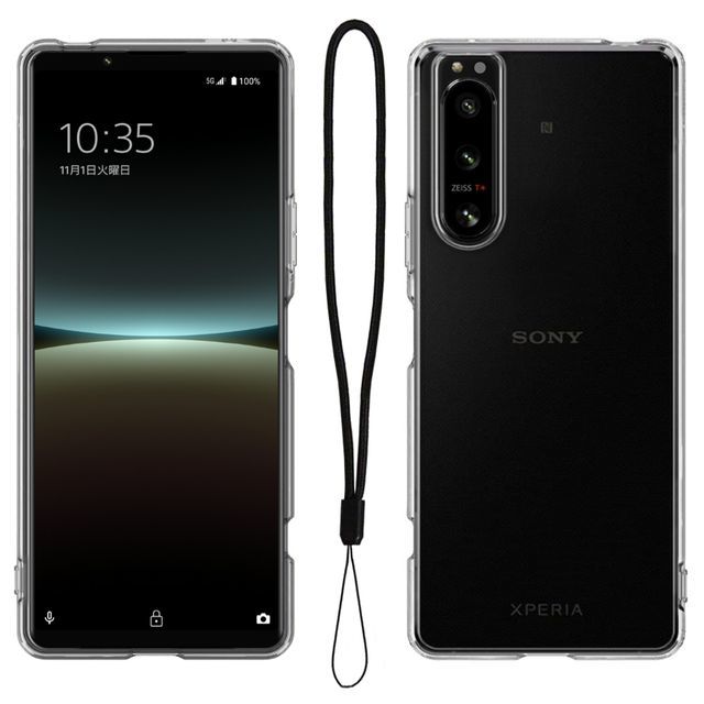 Xperia 5 IV SO-54C SOG09 TPUケース クリア ソフトケース _画像1