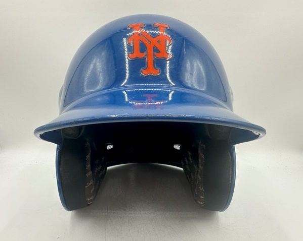 ニューヨーク メッツ 野球 硬式用ヘルメット オーセンティック コレクション Size-7 1/2（59.6cm)　ローリングス_画像1