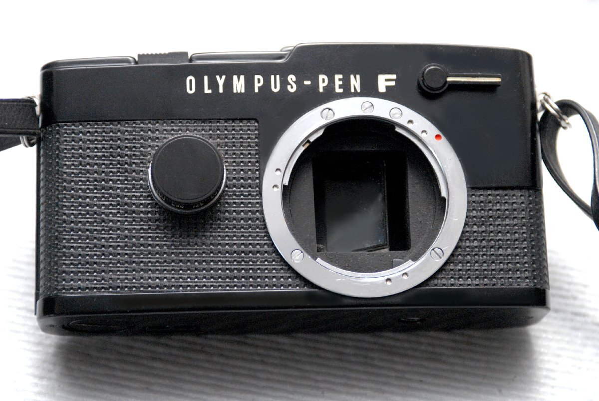 （優良）OLYMPUS オリンパス 人気の高級ハーフ一眼レフカメラ PEN-FT (黒) ボディ 超希少品（腐食なし）_画像2