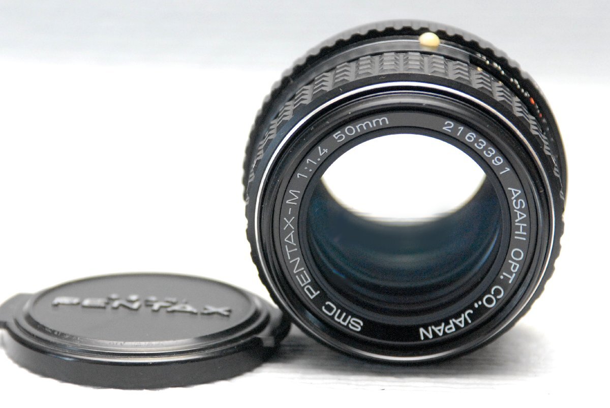（綺麗）PENTAX-M ペンタックス 純正 Kマウント専用 50mm 高級単焦点レンズ 1:1.4 希少な作動品_画像3