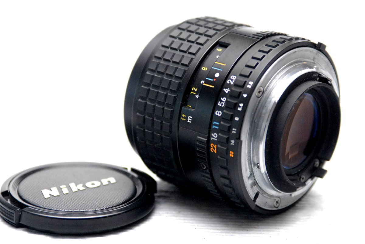 （綺麗）Nikon ニコン 純正 SERIES 100mm MF 単焦点 高級望遠レンズ 1:2.8 (Ai) 超希少・作動品_画像2