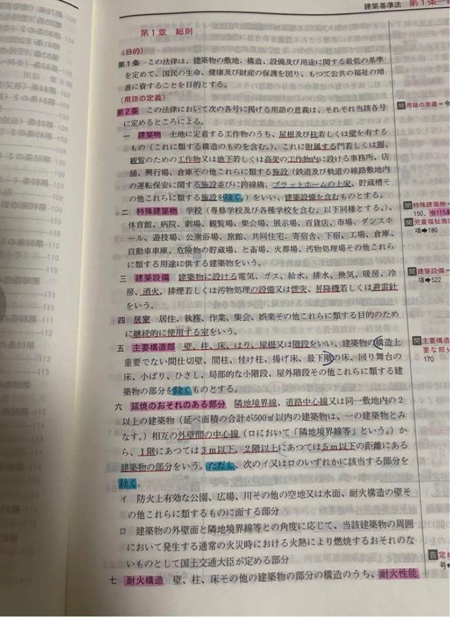 2024年版 建築基準法関係法令集 1級建築士用条文ポイント①② 2024年版 建築基準法関係法令集 1級建築士用条文ポイント①②