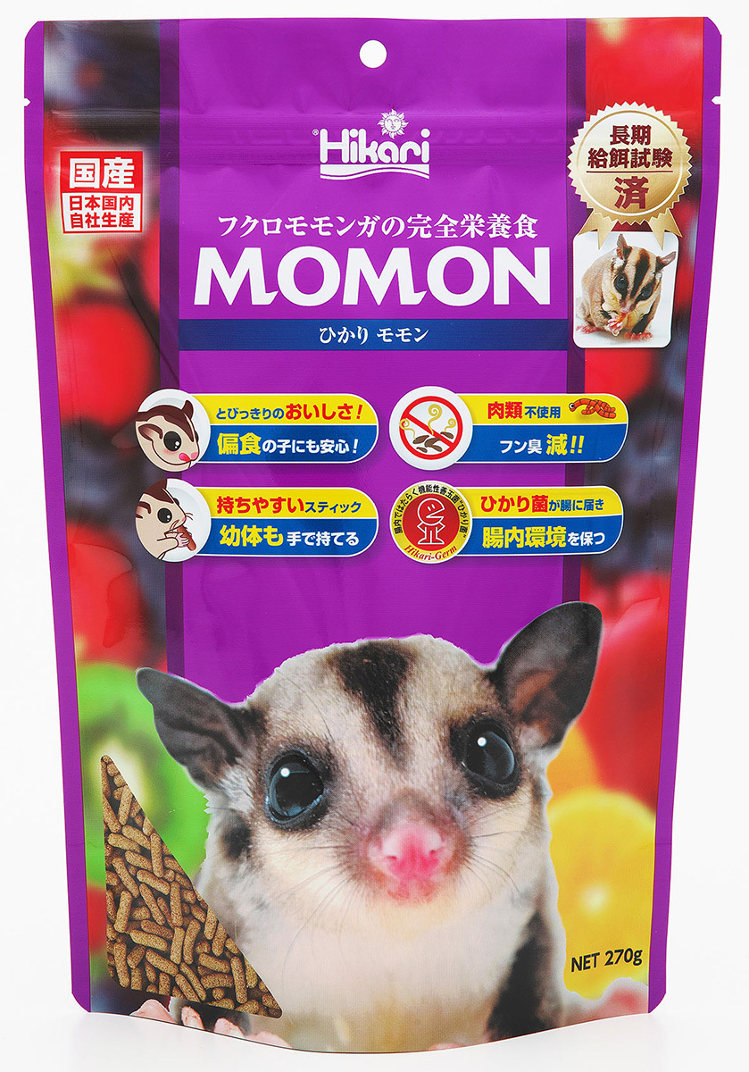 新商品 アクシズ アクシズ モモンガミルク （ココナッツ風味）100ｇ  プレゼントは「キョーリン ひかりモモン」のサンプルです。 の画像2
