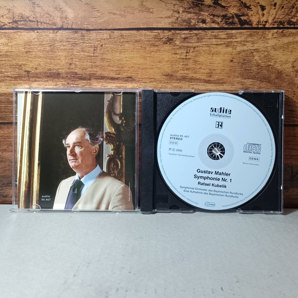 【中古CD】Gustav Mahler / symphonie Nr.1 Rafael Kubelik O094の画像3