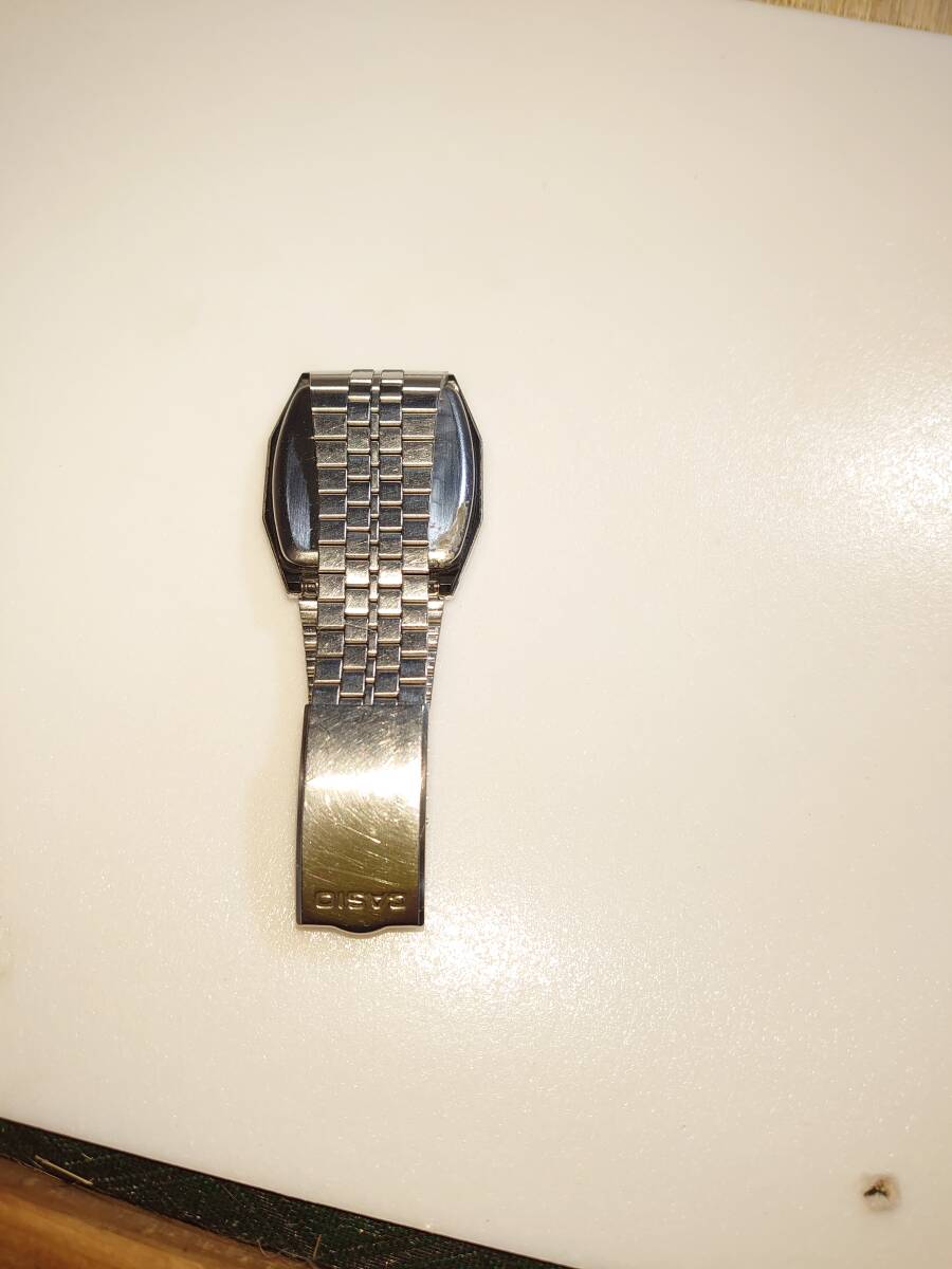 70's CASIO 52QS-14 カシオトロン デジタル 腕時計 希少品 稼働品の画像3