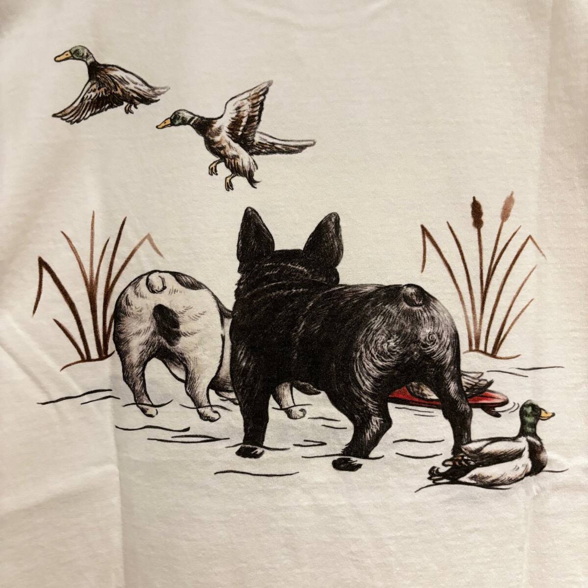 【展示品】サイズL TES BUHI & DUCK T-SHIRT テス ブヒ エンドレスサマー Tシャツの画像6