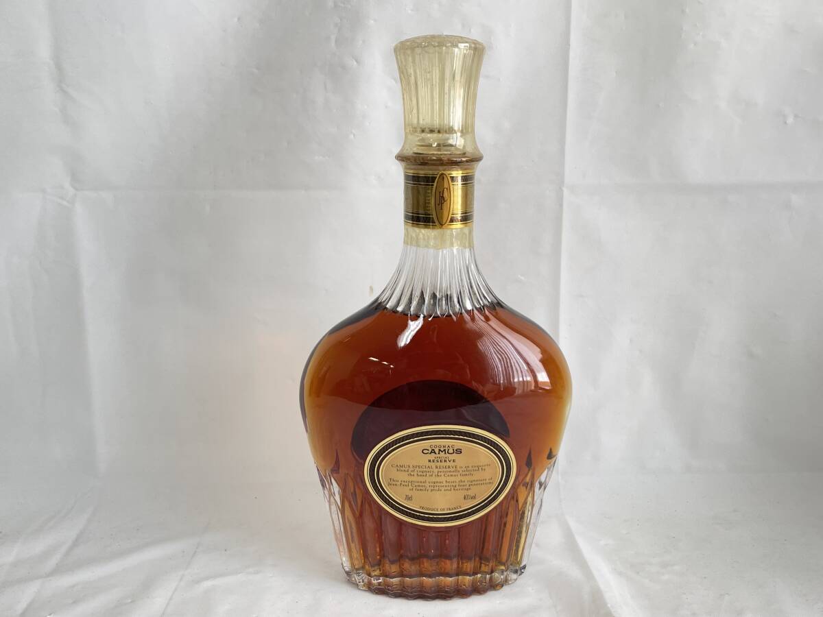 SN0603-55I CAMUS SPECIAL RESERVE COGNAC 700ml 40％ カミュ スペシャルリザーブ コニャック ブランデー 古酒の画像3