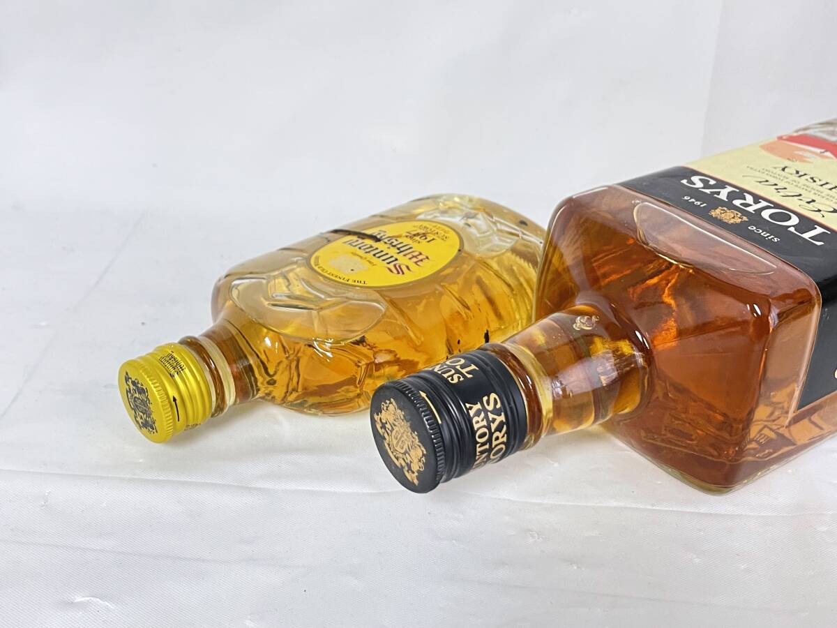 KF0603-63I SUNTORY WHISKY TORYS Extra 700ml 40％/SUNTORY WHISKY 1937 180ml 40％ 2本セット サントリーウイスキーの画像8