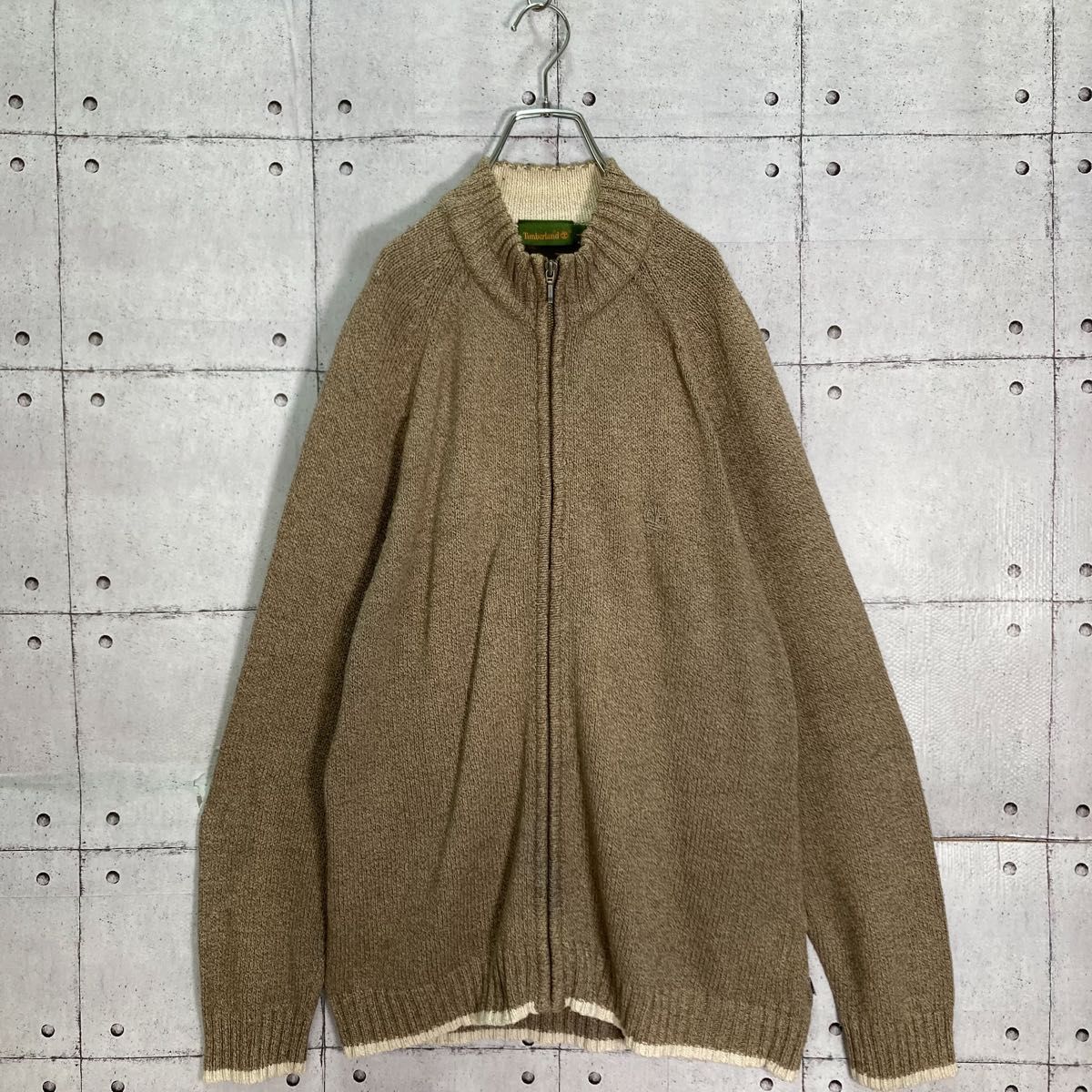 【US古着】90s Timberland/ティンバーランド ハーフジップセーター
