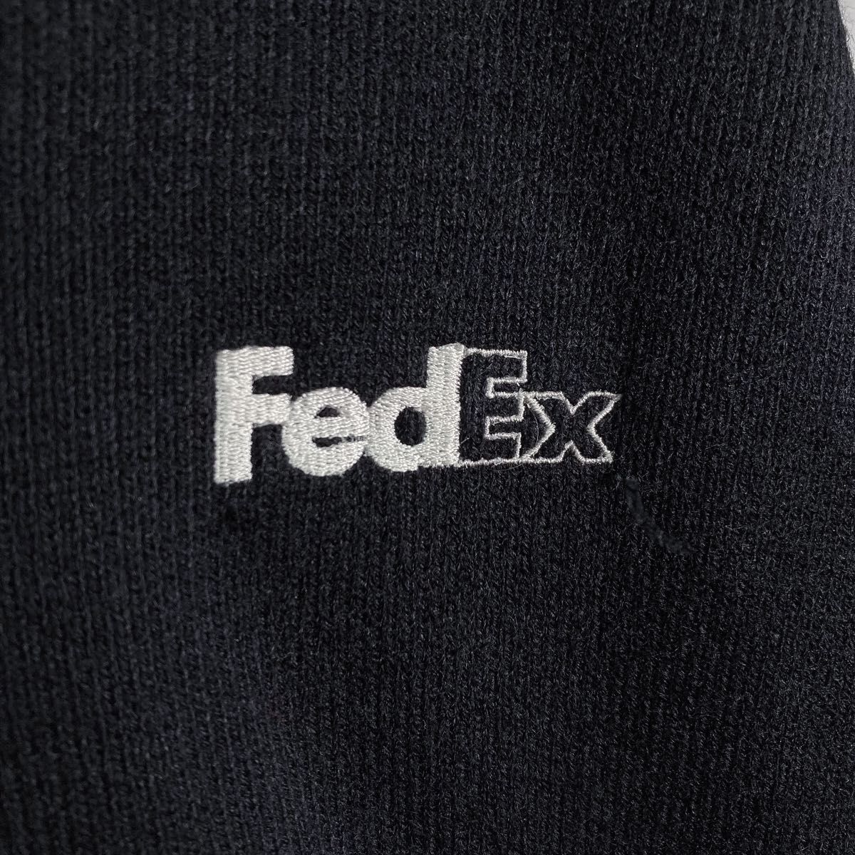 【レア】90s FedEX × Stan Herman フルジップ カーディガン