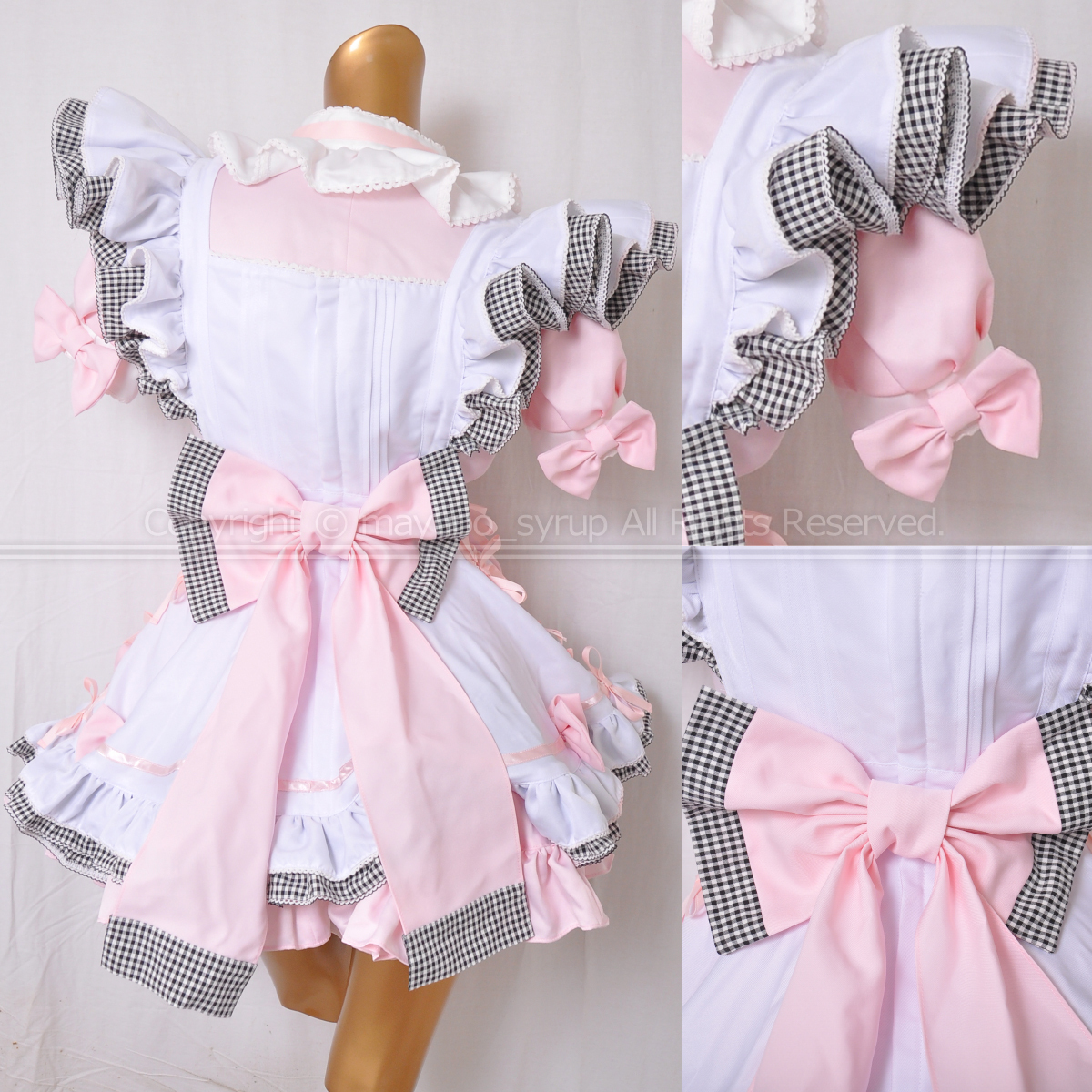 C1836-02☆美品 某メイドカフェ オリジナル一点物オーダー品 C1836-02☆美品 某メイドカフェ オリジナル一点物オーダー品