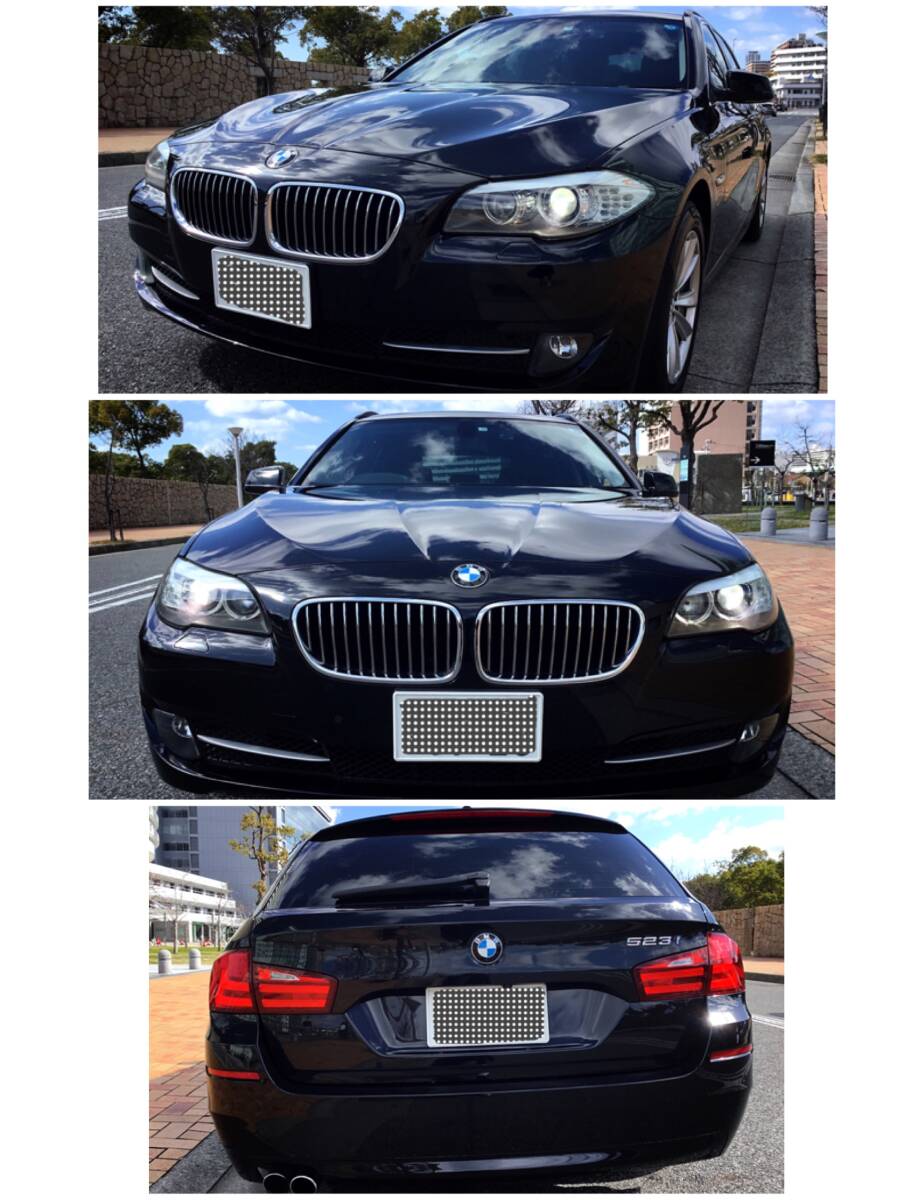 ◎即決◎ F11 BMW523i ツーリング【修復歴なし】★純正ナビ/黒革シート/両席Pシート・ヒーター/地デジTV/Bカメラ/ドラレコ☆検R6/10/31_画像2