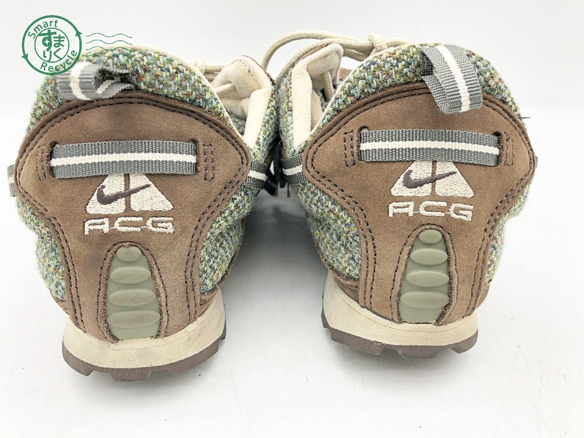 2403280545　▽ NIKE ナイキ ACG スニーカー 靴 茶色系 緑系 ランニング ウォーキング メンズ サイズ 28㎝ 中古 ブランド_画像6