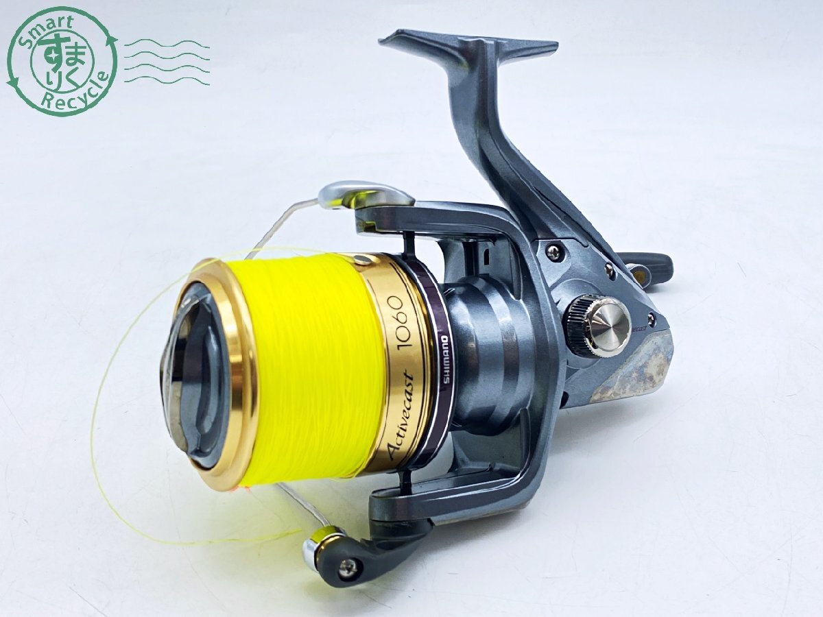 2403671095　●SHIMANO Activecast 1060 シマノ アクティブキャスト スピニングリール 釣具 フィッシング 現状品 中古_画像1