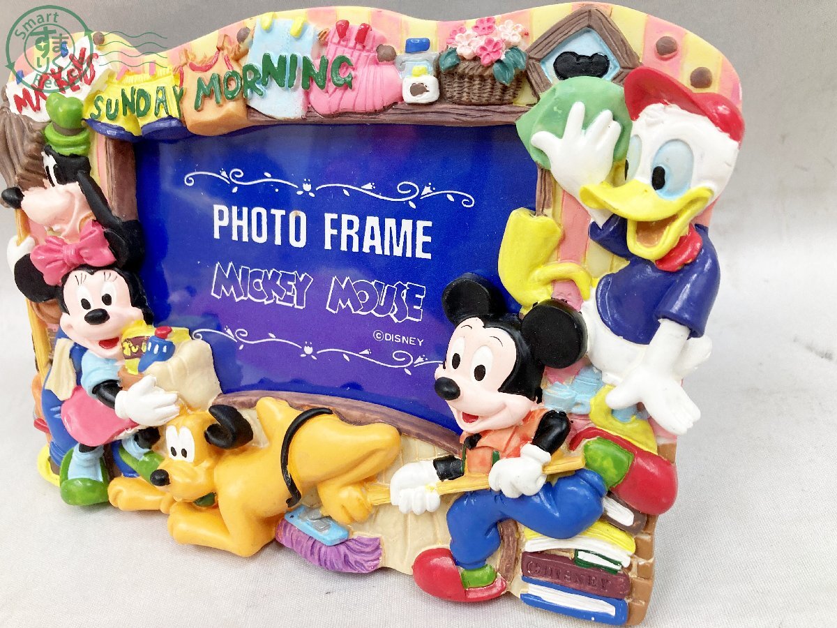 2403632497　♭ DISNEY ディズニー MICKEY MOUSE PHOTO FRAME ミッキーマウス フォトフレーム 写真立て 陶器 横約19cm×縦約13.5cm 中古_画像4