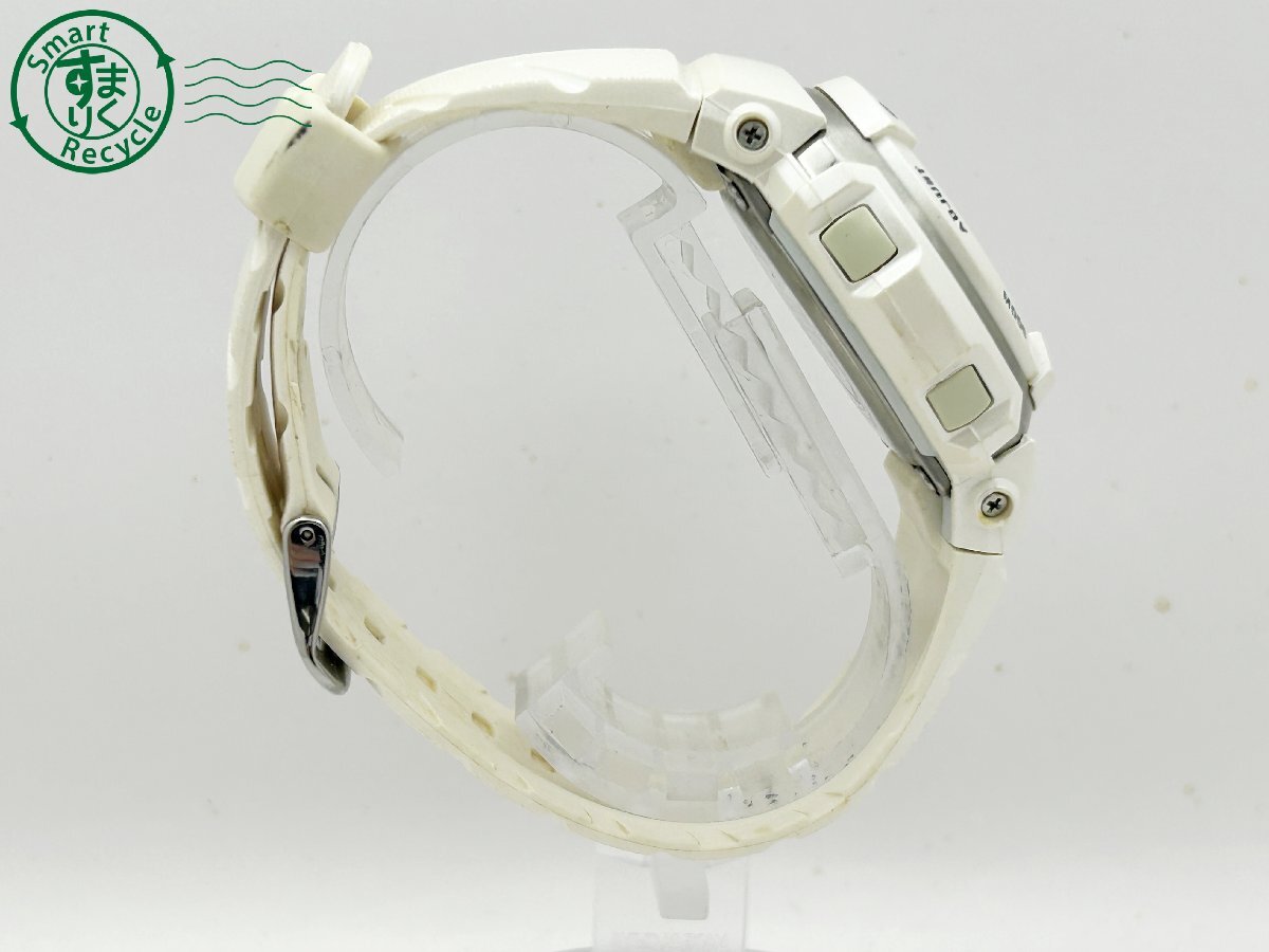 2403312825　◇ CASIO カシオ G-SHOCK ジーショック Gスパイク G-300LV ホワイト デジアナ メンズ クォーツ QUARTZ QZ 腕時計 中古_画像4