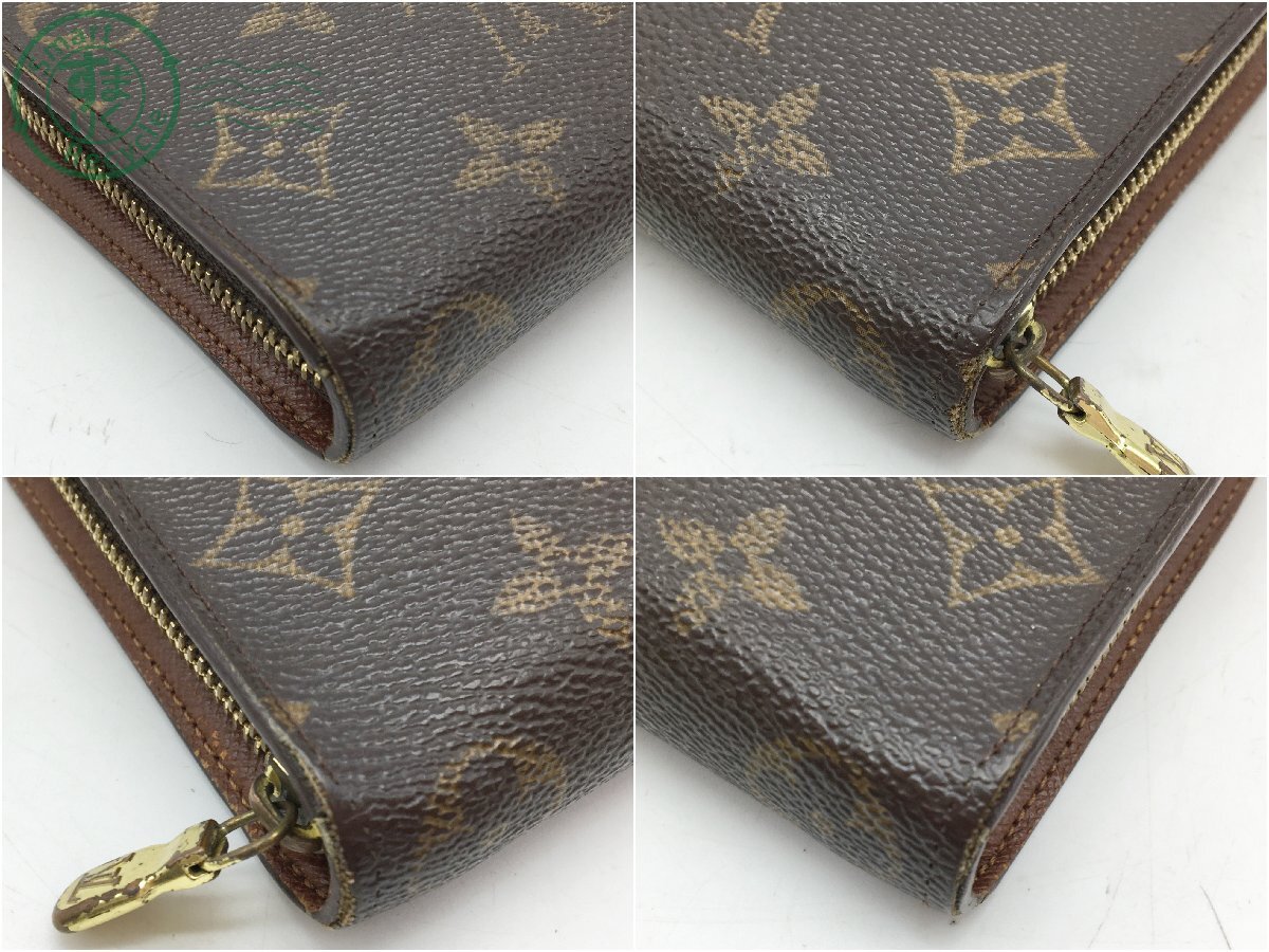 2403653522　＊ LOUIS VUITTON ルイ ヴィトン M61727 ポルトモネ ジップ 財布 モノグラム 長財布 ウォレット 札入れ 小銭入れ 中古_画像4