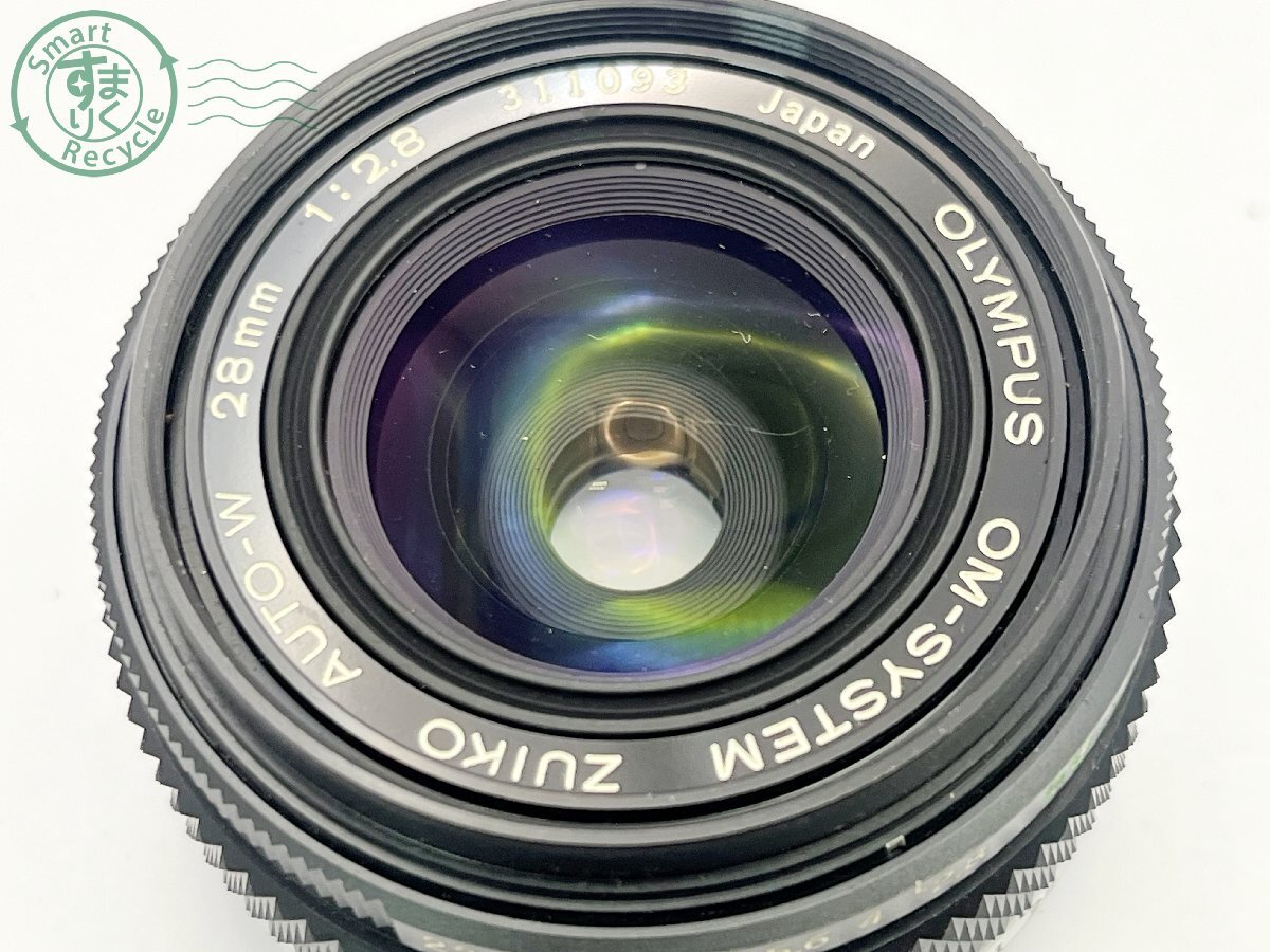2403673615　■ OLYMPUS オリンパス 一眼レフカメラ用レンズ OM-SYSTEM ZUIKO AUTO-W 28㎜ 1:2.8 キャップ付き カメラ_画像2