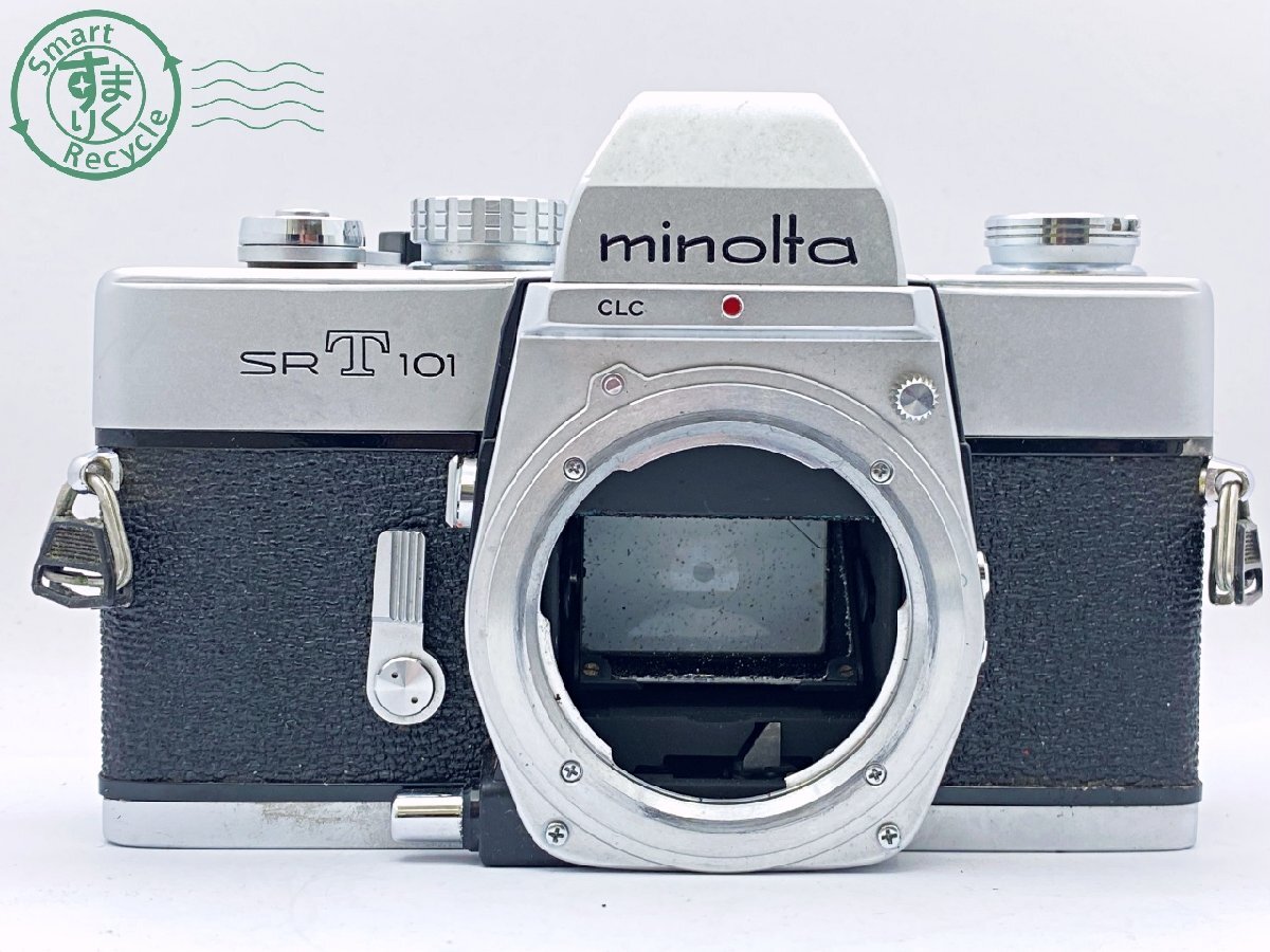 2403503798　●MINOLTA SR T 101 ミノルタ ROKKOR-PF 1:1.4 f=58mm フィルムカメラ 一眼レフ マニュアルフォーカス 中古_画像2