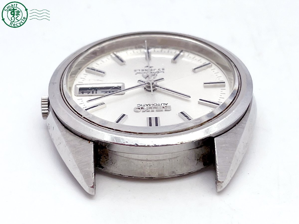 2403603679　＃ SEIKO セイコー LM ロードマチック スペシャル 5206-6020 自動巻き 23石 デイデイト 腕時計 シルバー文字盤 フェイスのみ_画像4