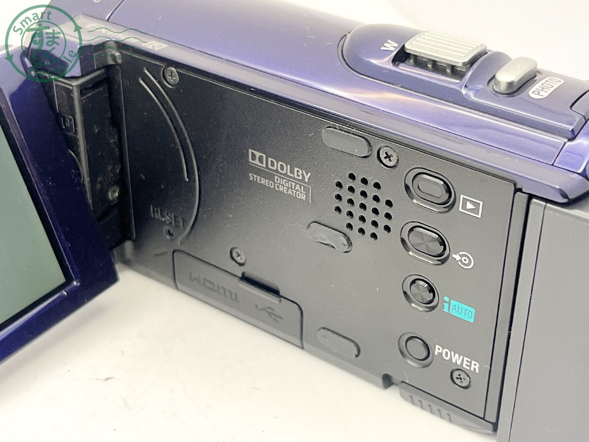 2403604634　■ SONY ソニー handycam HDR-CX170 デジタルビデオカメラ バッテリー・ACアダプター付き 通電確認済み カメラ_画像7