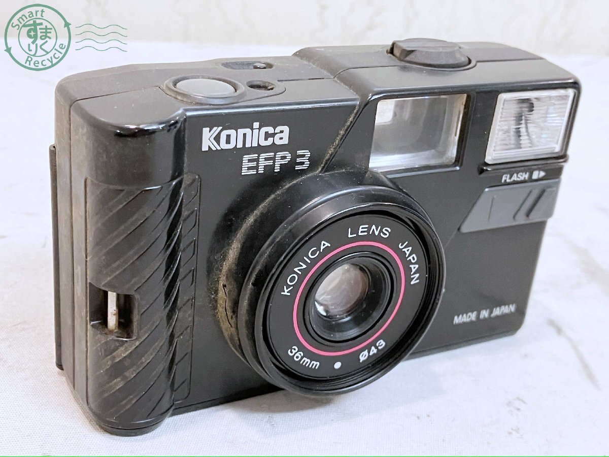 2403105191 ★ KONICA コニカ C35 他 6点 まとめ売り EFP3 MG/D C35 AF EF フィルムカメラ コンパクトカメラ 同梱不可の画像6