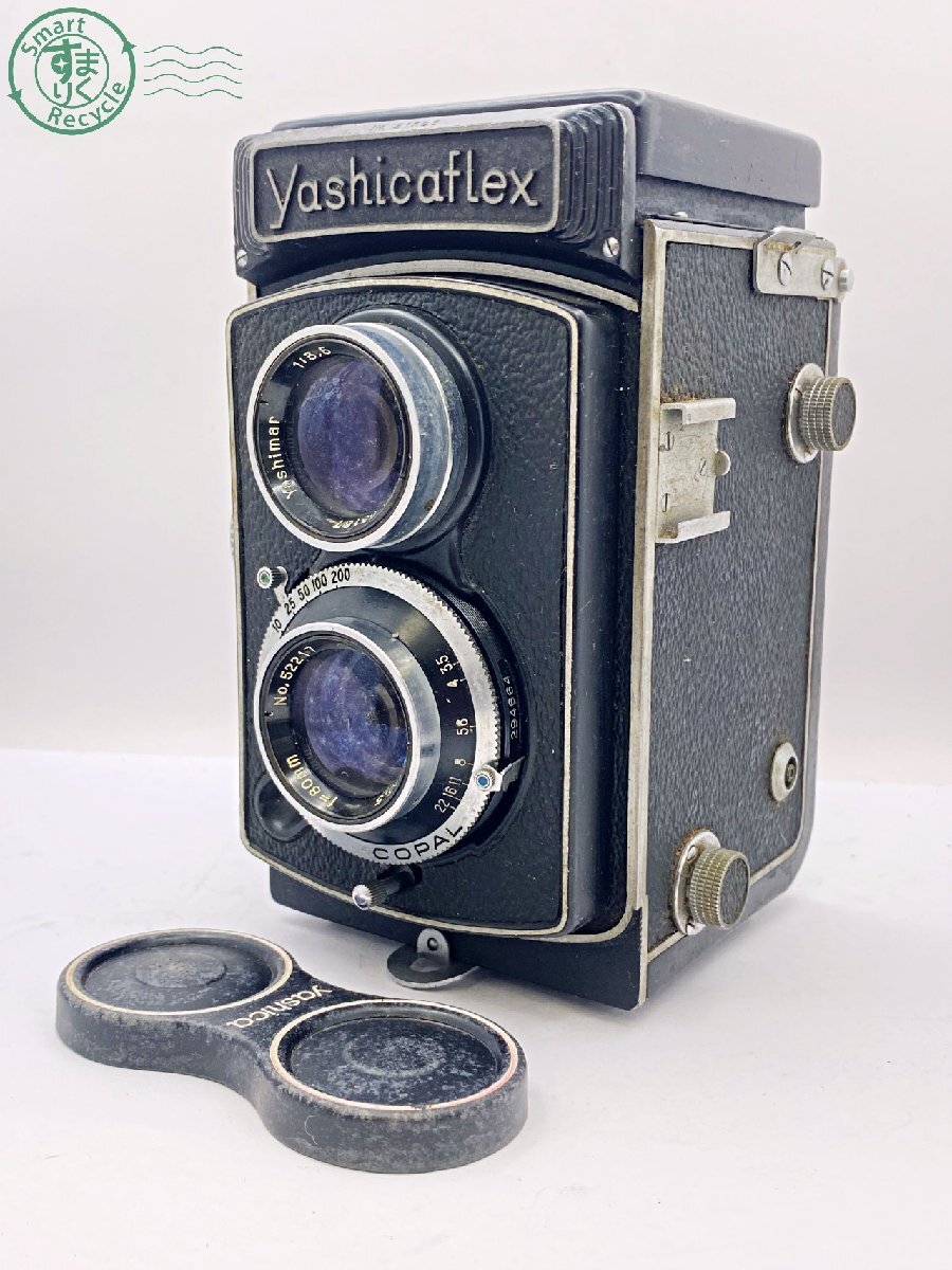 2403604039　●Yashicaflex ヤシカフレックス 1:3.5 f=80mm フィルムカメラ 二眼レフ マニュアルフォーカス 中古_画像1