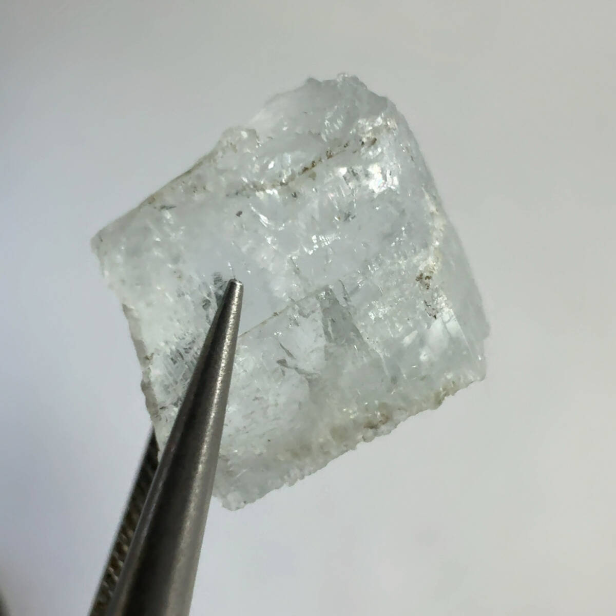 【E24034】 アクアマリン 結晶 ベリル 緑柱石 単結晶 原石 天然石 鉱物 パワーストーン_画像6