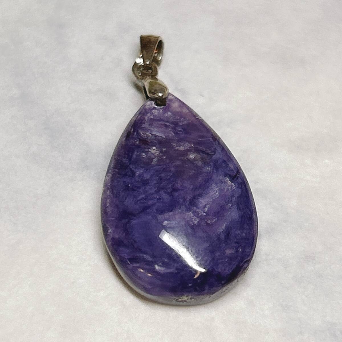 【E8739】チャロアイト＊ペンダント＊Charoite＊Pendant_画像6