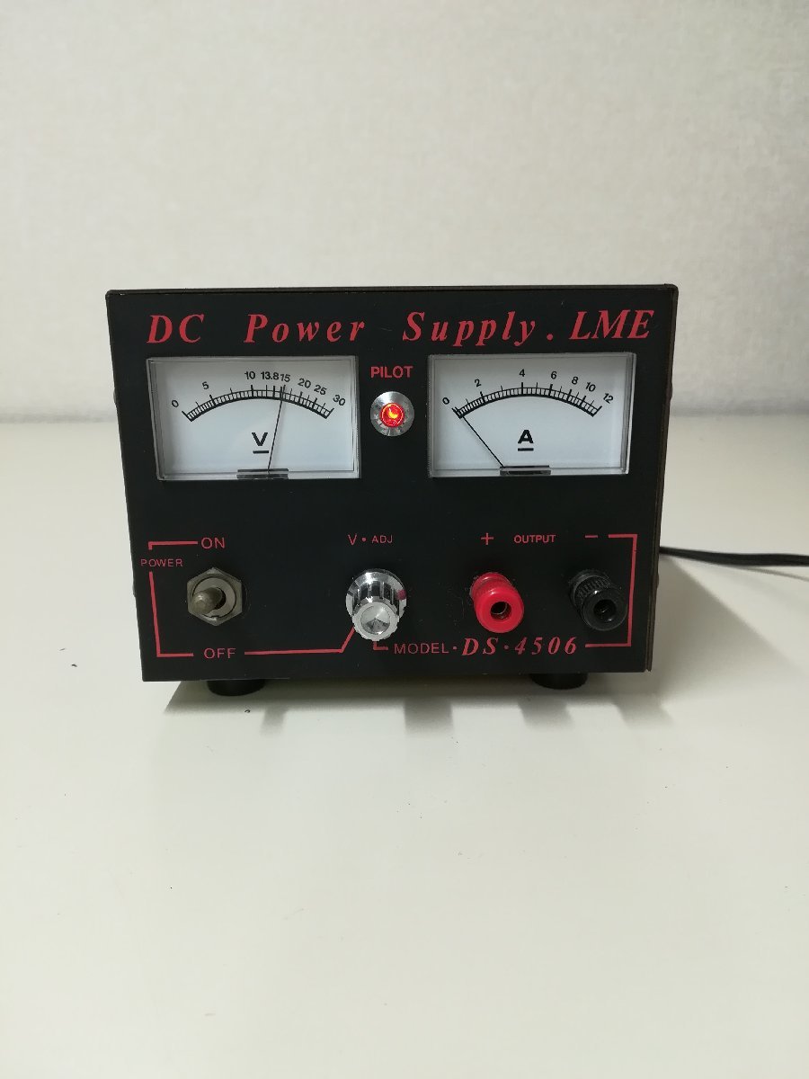 DC POWER SUPPLY 直流安定化電源 DS4506 動作確認済 中古 現状品 #1952_画像8