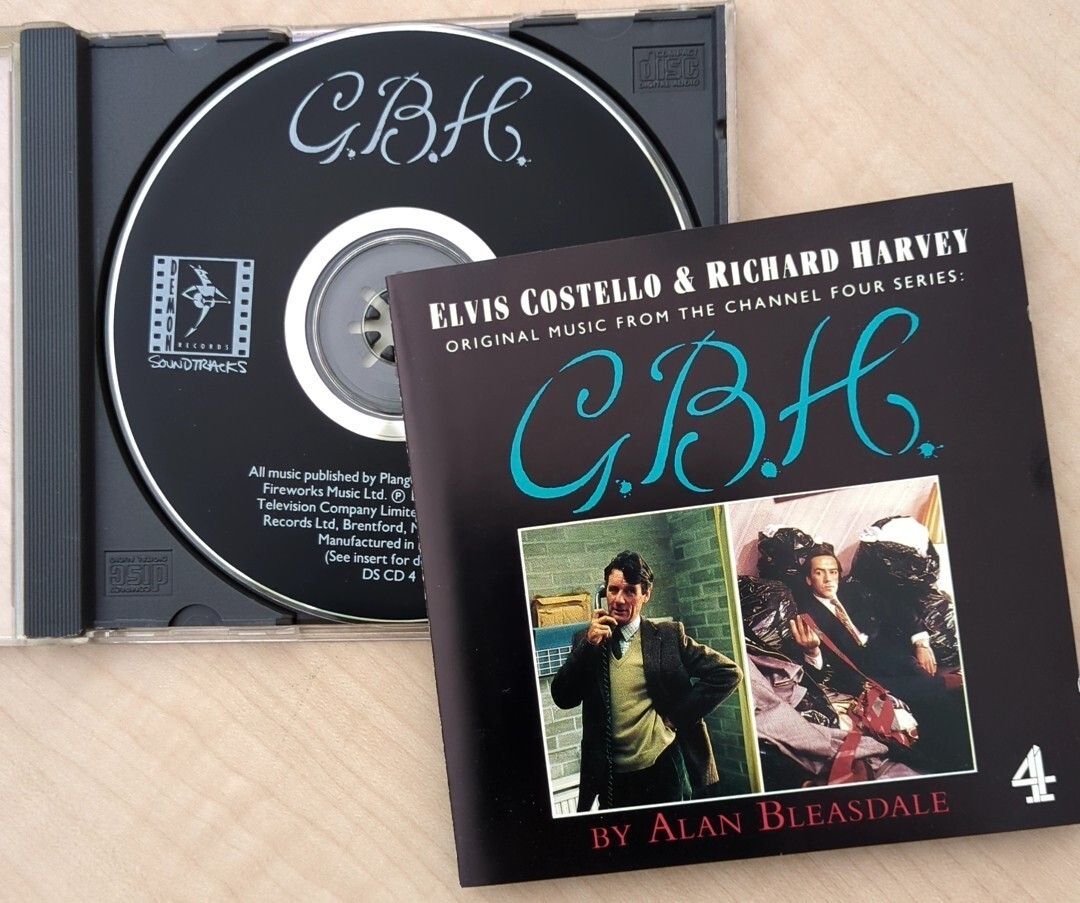 CD G.B.H. サントラ エルヴィス・コステロ リチャード・ハーヴィ Elvis Costello & Richard Harvey The Channel Four Series 91年 UK盤の画像2