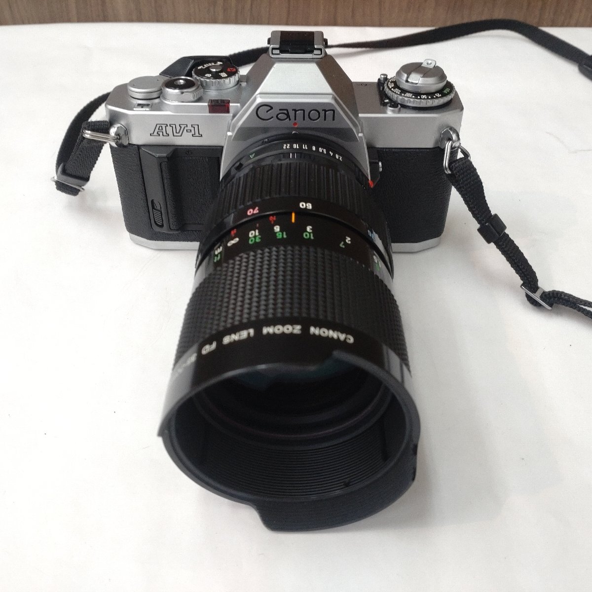 【動作未確認】canon　キャノン　AV-1　レンズ付き　（KG西口店）_画像2